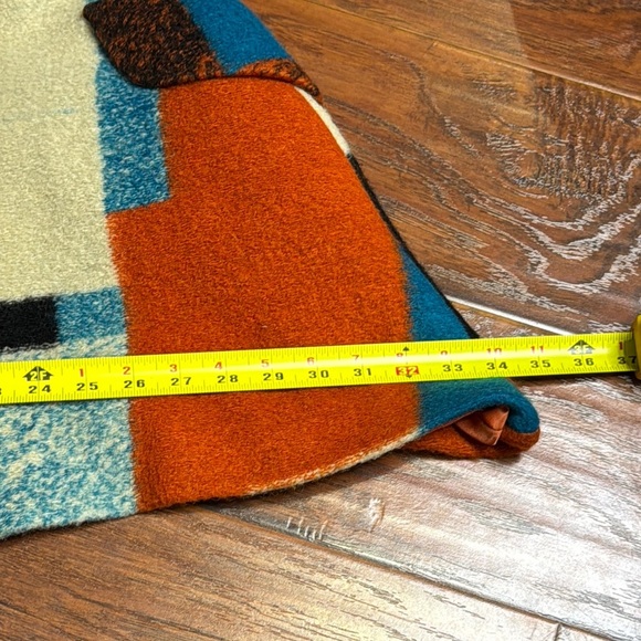 Gorgeous  Colourblock Wool Blend Winter Coat - Picture 9 of 13